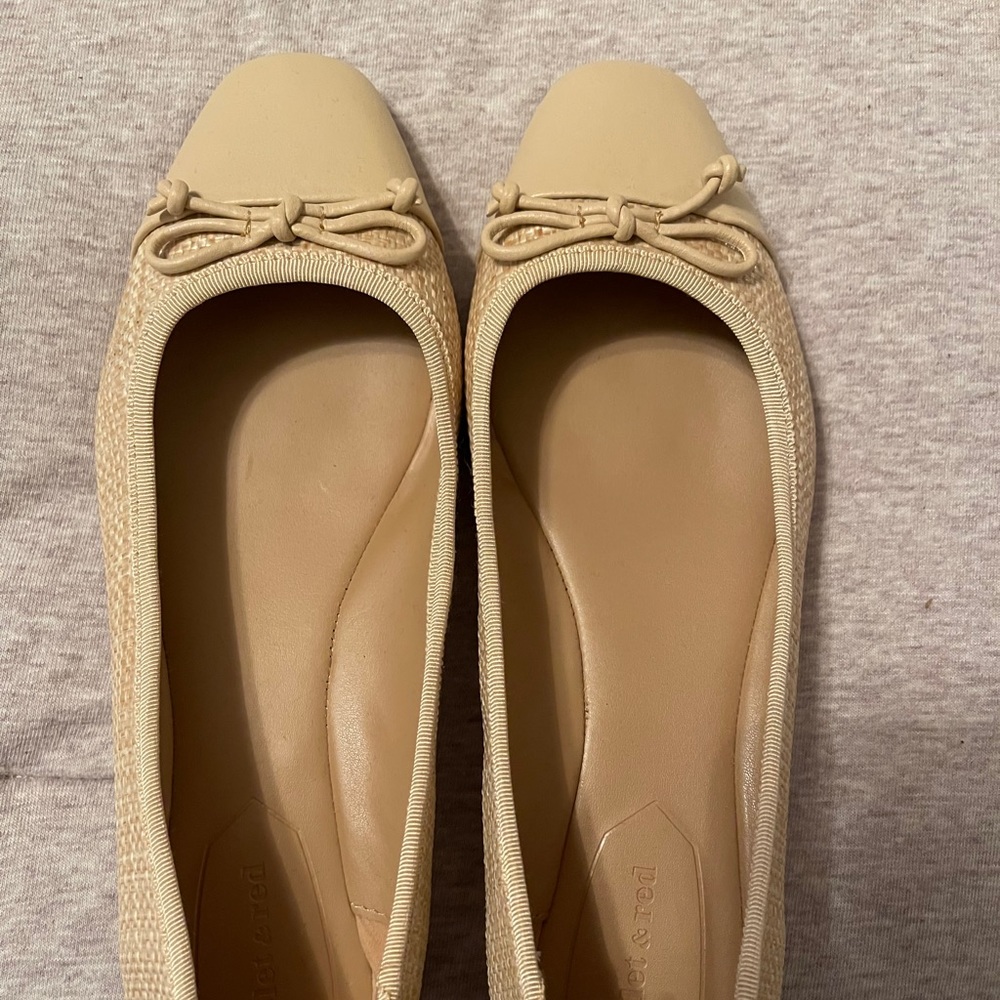 Violet & Red New Ballet Flat